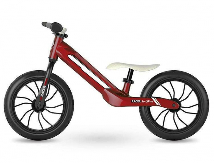 Balance bike 12" QPLAY Racer, rosu [1]