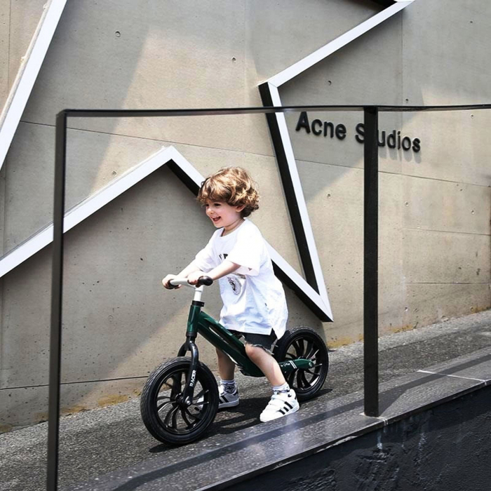 Balance bike 12" QPLAY Racer, rosu [2]