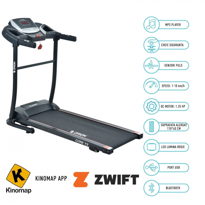 Banda de alergare 1.25CP ORION Core Y3 [8]