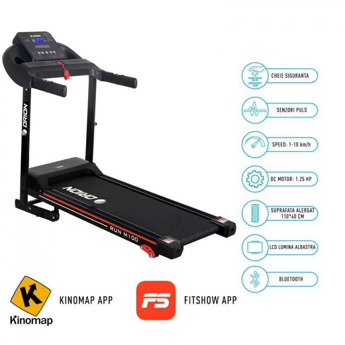 Banda de alergare 1.25CP ORION Run M100 [10]