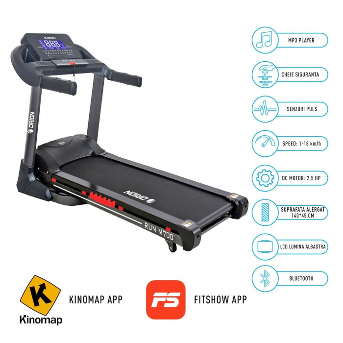 Banda de alergare 2.5CP ORION Run M700 [12]