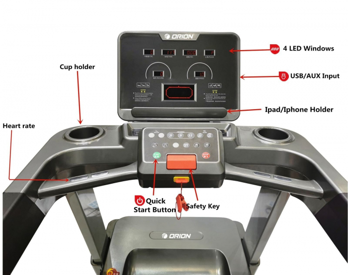 Banda de alergare profesionala 3CP ORION Race Y5000 [4]