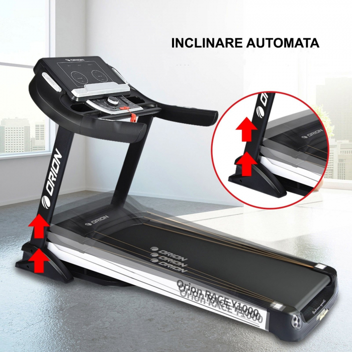 Banda de alergare semiprofesionala 3.5CP ORION Race Y1000 [11]