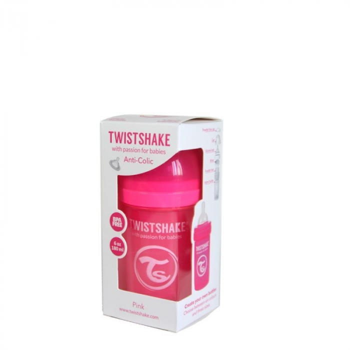Biberon Twistshake Anti - Colici 180 ml Piersica [2]
