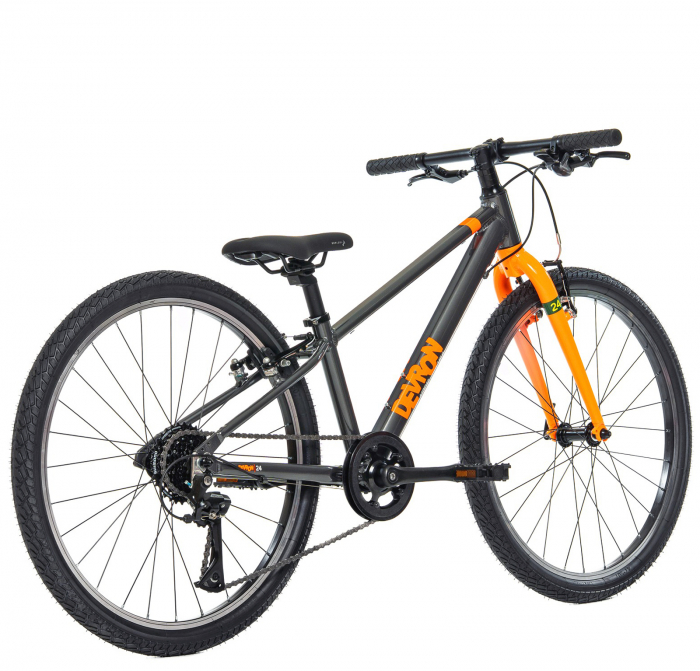 Bicicleta 24" MTB-HT DEVRON Urbio U2.4 SuperLight, cadru aluminiu 12.5", manete secventiale, frane V-Brake, 8 viteze [3]