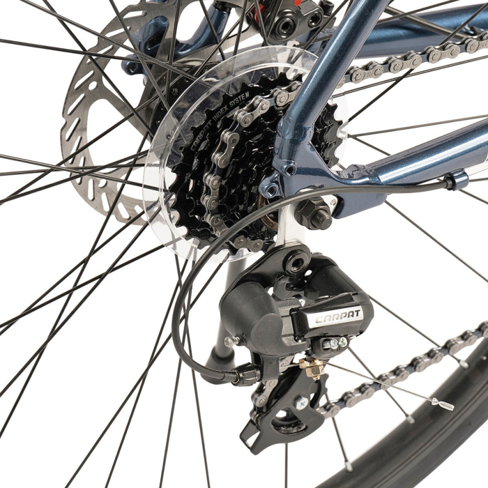 Bicicleta ciclocross 28" CARPAT ADVantage, cadru aluminiu, manete secventiale, frane disc, 16 viteze [8]