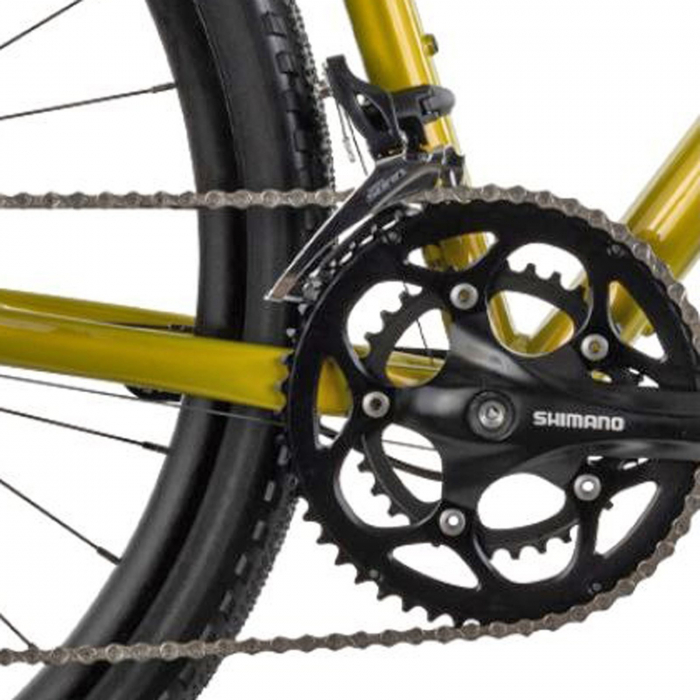 Bicicleta ciclocross 28" RAYMON Territ, cadru aluminiu, manete ergopower, frane disc, 18 viteze, verde [5]