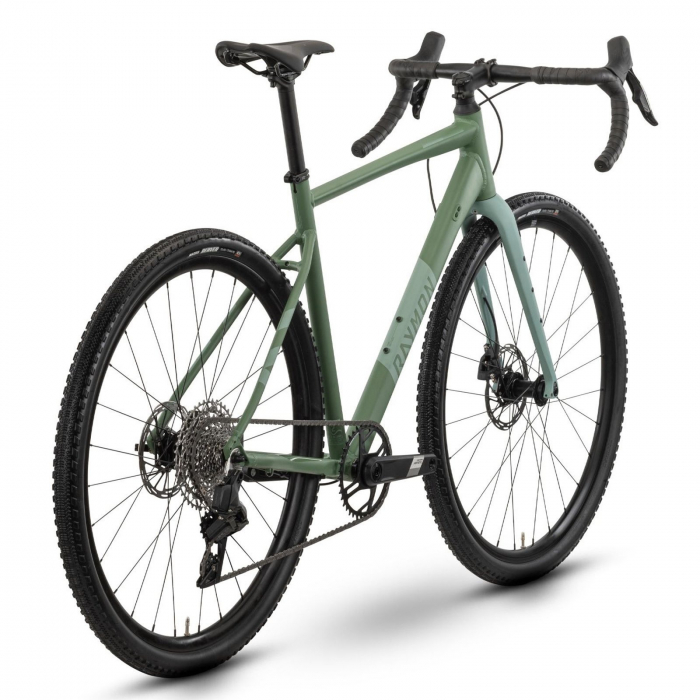 Bicicleta ciclocross 28" RAYMON Territ Ultra, cadru aluminiu, manete ergopower, frane hidraulice, 12 viteze, verde [3]