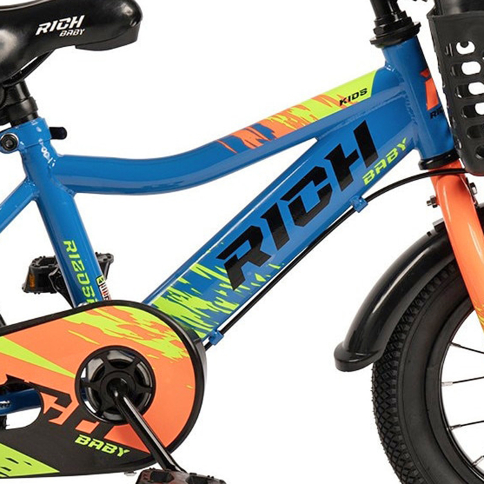 Bicicleta copii 12" RICH BABY Speedy, varsta 2-4 ani  [10]