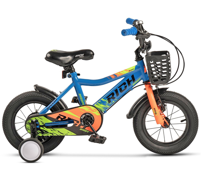 Bicicleta copii 12" RICH BABY Speedy, varsta 2-4 ani  [2]