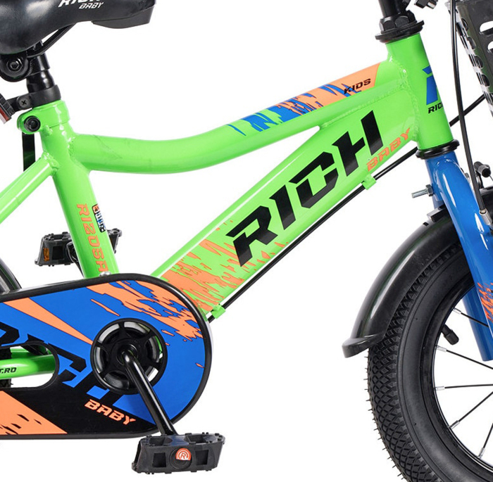 Bicicleta copii 12" RICH BABY Speedy, varsta 2-4 ani  [10]