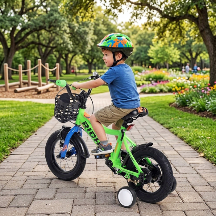 Bicicleta copii 12" RICH BABY Speedy, varsta 2-4 ani  [12]