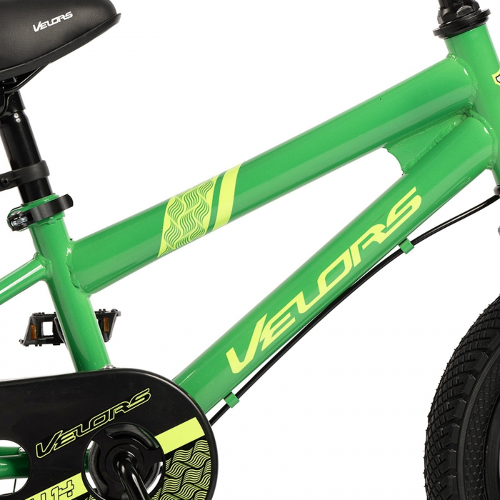 Bicicleta copii 12" VELORS Flash V1203, albastru, varsta 2-4 ani [8]