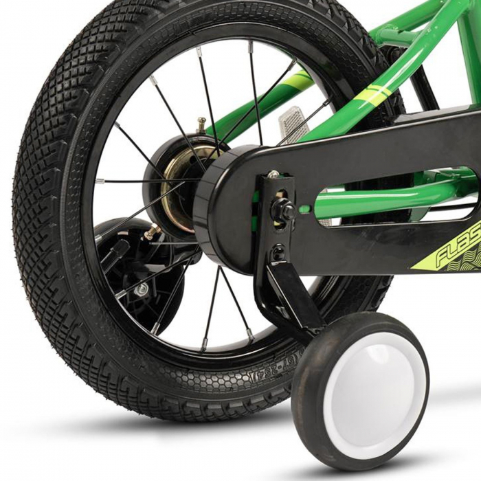 Bicicleta copii 12" VELORS Flash V1203, albastru, varsta 2-4 ani [6]