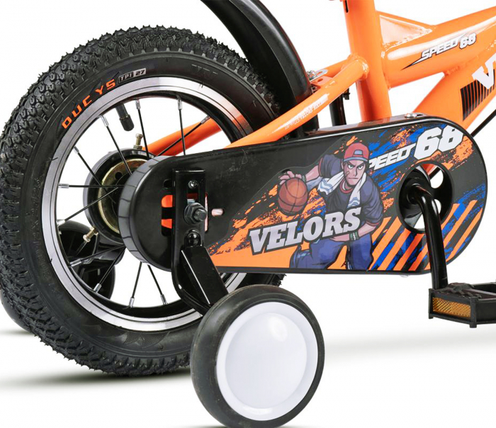 Bicicleta copii 12" VELORS Speed"68 V1201, varsta 2-4 ani [6]