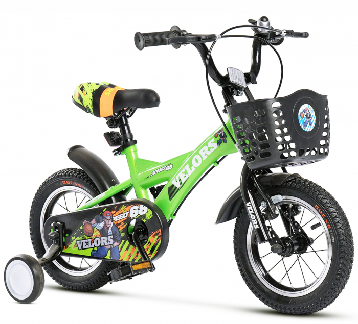 Bicicleta copii 12" VELORS Speed"68 V1201, varsta 2-4 ani [2]