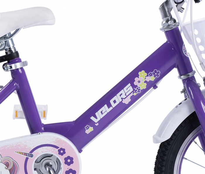 Bicicleta copii 12" VELORS Unicorn, varsta 2-4 ani [10]