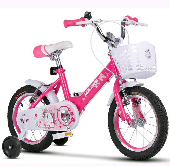 Bicicleta copii 12" VELORS Unicorn, varsta 2-4 ani [2]