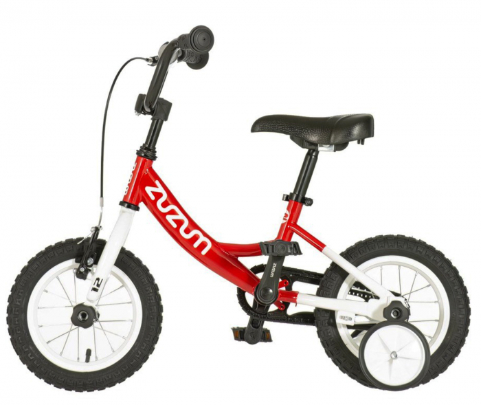 Bicicleta copii 12" ZUZUM Princess, rosu, varsta 2-4 ani [4]