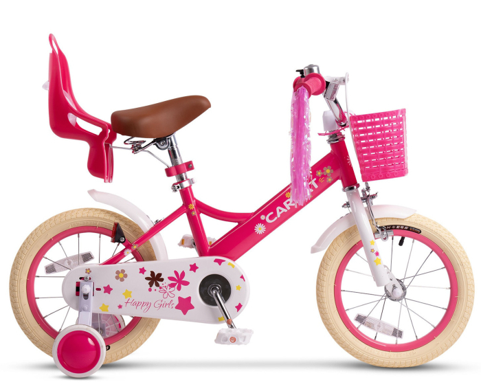 Bicicleta copii 14" CARPAT Happy Girl, frane V-Brake/torpedo, varsta 3-5 ani  [2]