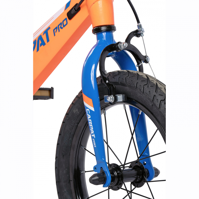 Bicicleta copii 14" CARPAT Pro 14122, cadru aluminiu, frane V-Brake/tambur, varsta 3-5 ani [4]