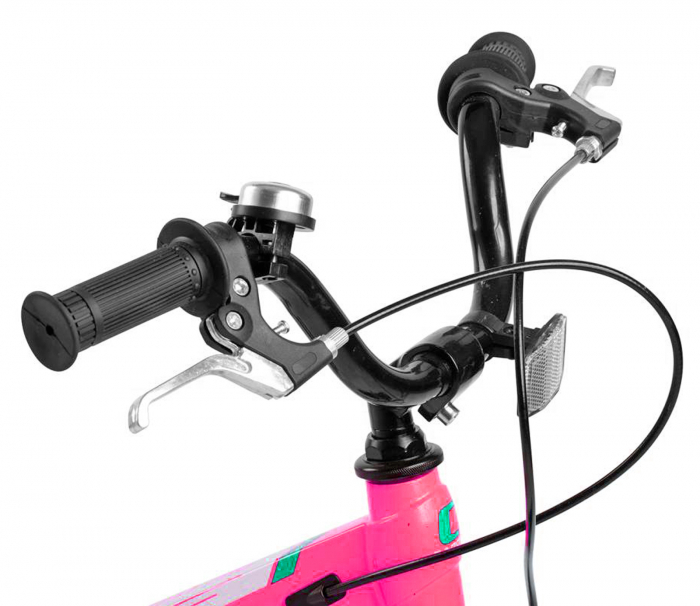 Bicicleta copii 14" CARPAT Pro 14122, cadru aluminiu, frane V-Brake/tambur, varsta 3-5 ani [5]