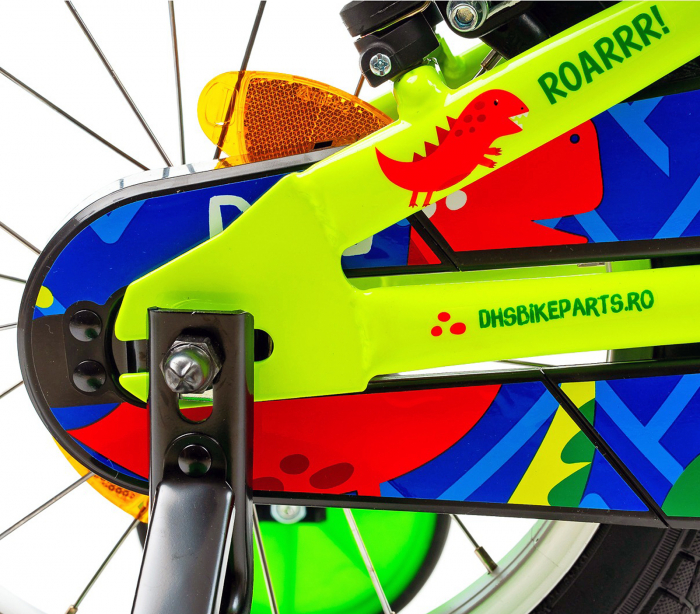 Bicicleta copii 14" DHS, varsta 3-5 ani [8]