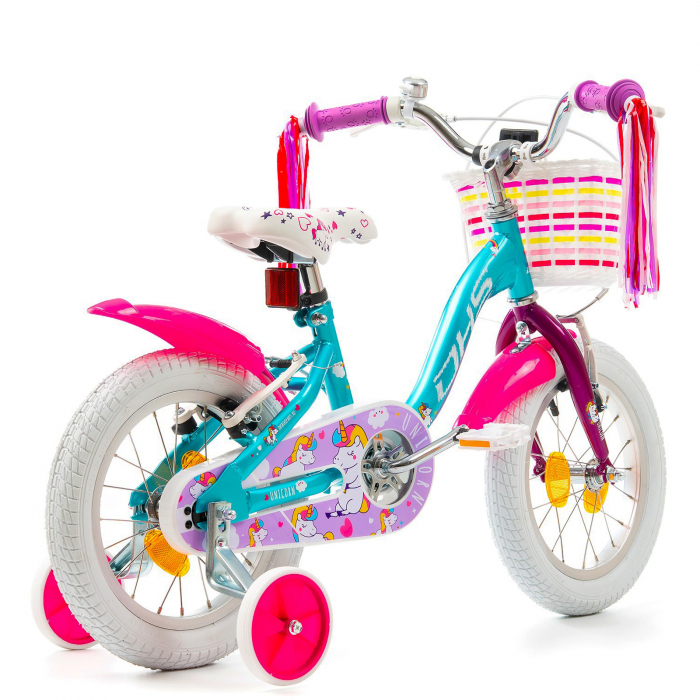 Bicicleta copii 14" DHS, varsta 3-5 ani [3]