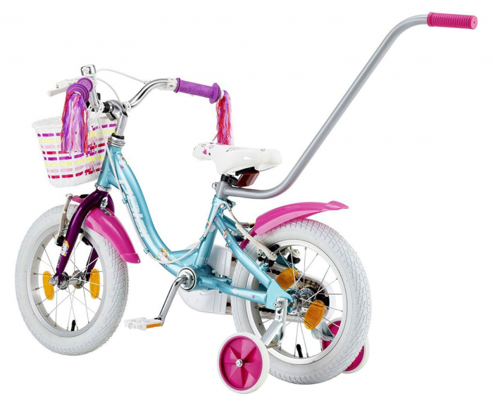 Bicicleta copii 14" POLAR Junior Icecream, roz, varsta 3-5 ani [3]