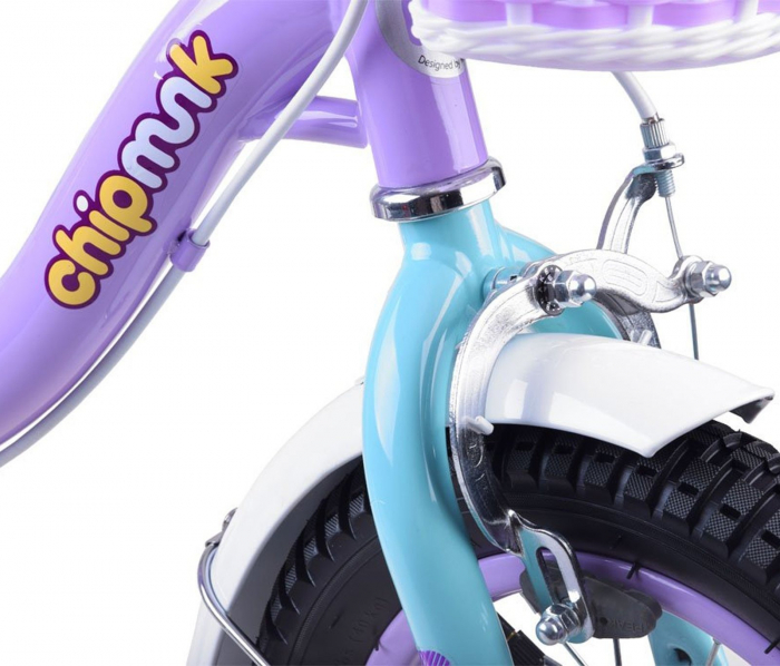 Bicicleta copii 14" ROYAL BABY ChipMunk Lalipop CMO1402C, roz, varsta 3-5 ani [5]