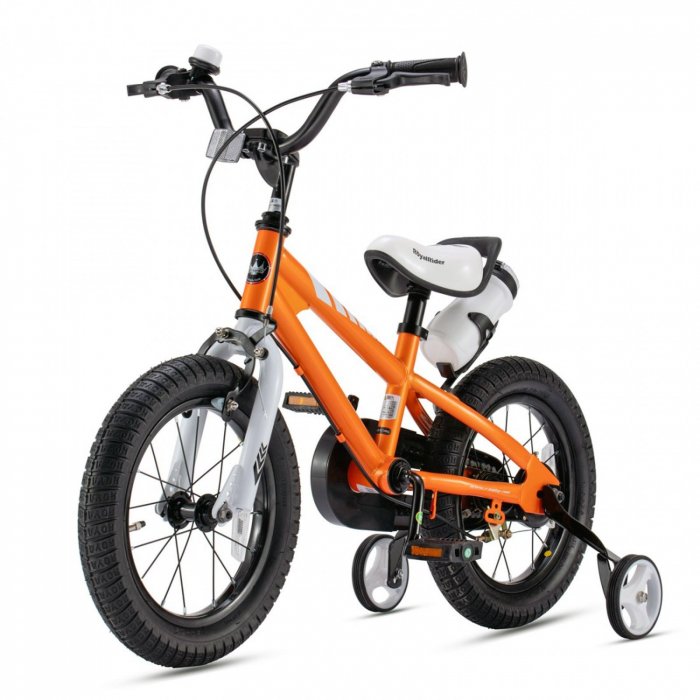 Bicicleta copii 14" ROYAL BABY Freestyle, alb, varsta 3-5 ani [3]