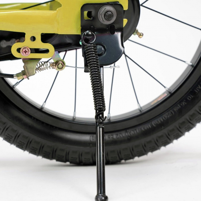 Bicicleta copii 14" ROYAL BABY Freestyle EZ, pedalier detasabil/suport picioare, galben, varsta 3-5 ani [8]