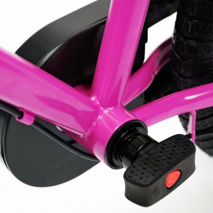 Bicicleta copii 14" ROYAL BABY Freestyle EZ, pedalier detasabil/suport picioare, galben, varsta 3-5 ani [7]