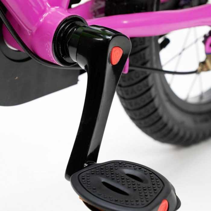 Bicicleta copii 14" ROYAL BABY Freestyle EZ, pedalier detasabil/suport picioare, galben, varsta 3-5 ani [6]