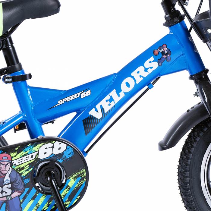 Bicicleta copii 14" VELORS Speed"68 V1401, varsta 3-5 ani [9]