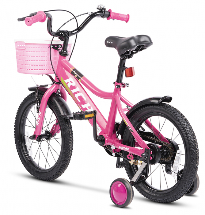 Bicicleta copii 14" RICH Cosmos R1405, varsta 3-5 ani [3]