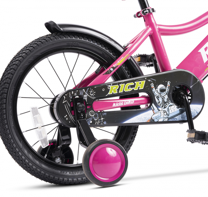 Bicicleta copii 14" RICH Cosmos R1405, varsta 3-5 ani [6]