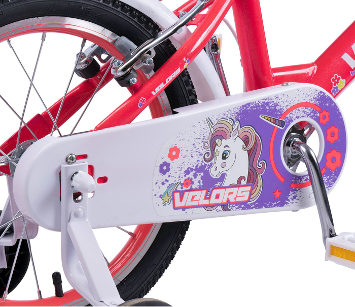 Bicicleta copii 14" VELORS Unicorn, varsta 3-5 ani  [6]