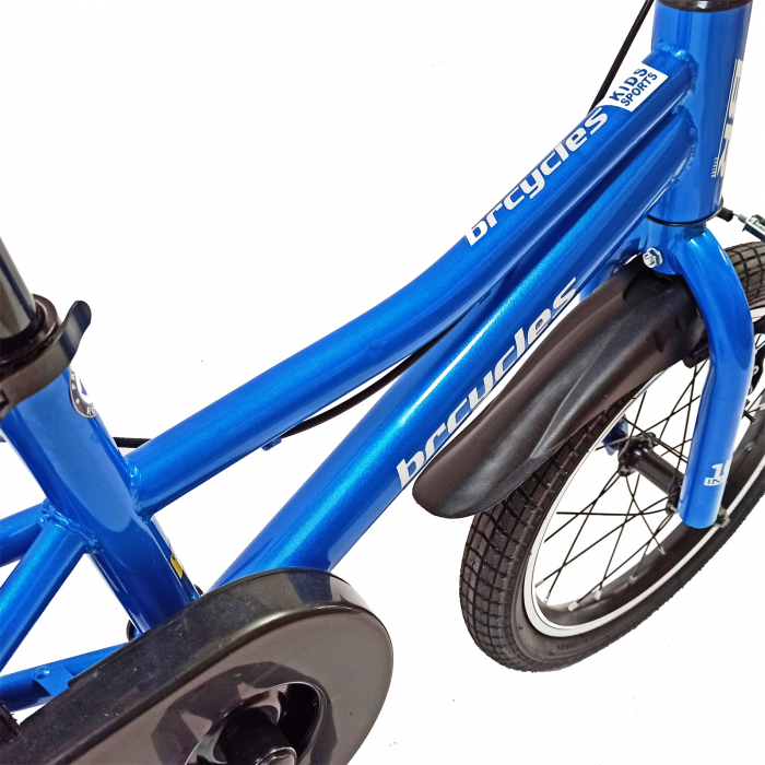 Bicicleta copii 16" BR Kids Sports, mov, varsta 4-6 ani [12]