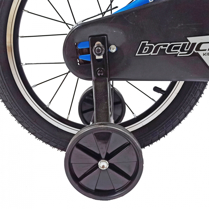 Bicicleta copii 16" BR Kids Sports, mov, varsta 4-6 ani [10]