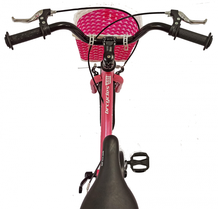 Bicicleta copii 16" BR Kids Sports, mov, varsta 4-6 ani [6]