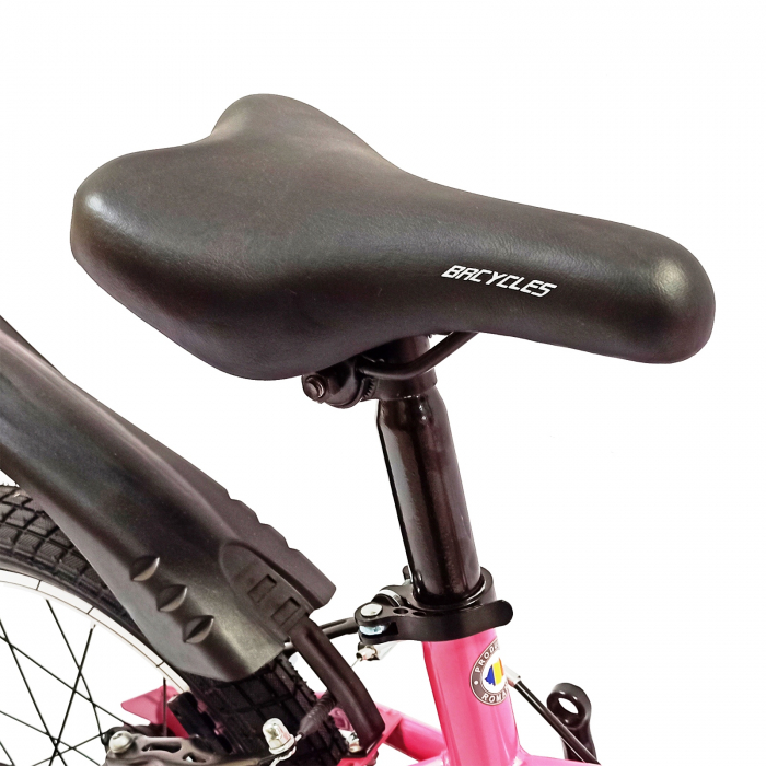 Bicicleta copii 16" BR Kids Sports, mov, varsta 4-6 ani [10]