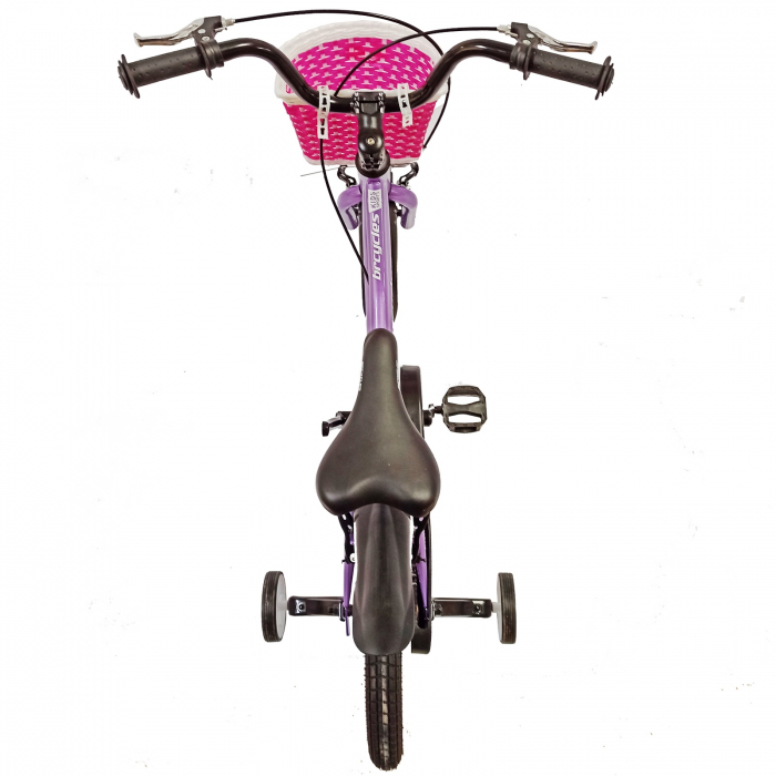 Bicicleta copii 16" BR Kids Sports, mov, varsta 4-6 ani [13]