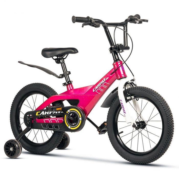 Bicicleta copii 16" CARPAT Pro 16119, cadru aluminiu, frane V-Brake/tambur, varsta 4-6 ani [1]