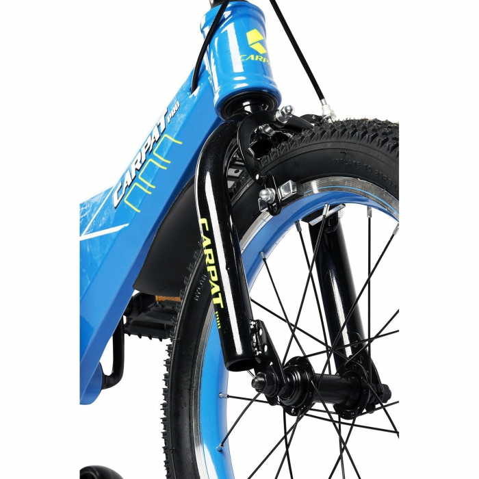 Bicicleta copii 16" CARPAT Pro 16119, cadru aluminiu, frane V-Brake/tambur, varsta 4-6 ani [4]