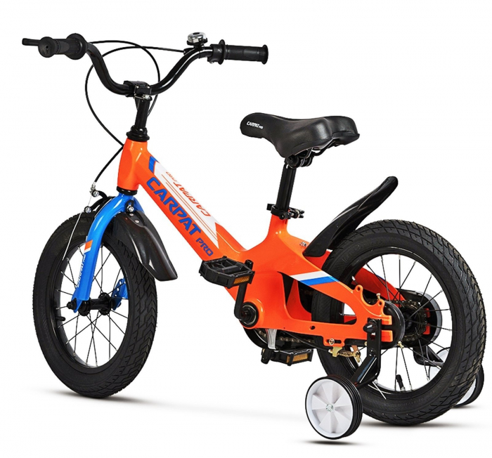 Bicicleta copii 16" CARPAT Pro 16122, cadru aluminiu, frane V-Brake/tambur, varsta 4-6 ani [3]