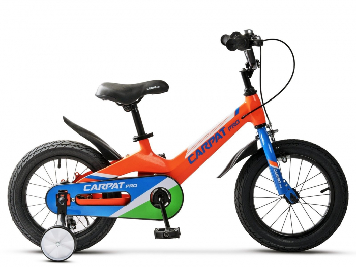 Bicicleta copii 16" CARPAT Pro 16122, cadru aluminiu, frane V-Brake/tambur, varsta 4-6 ani [2]