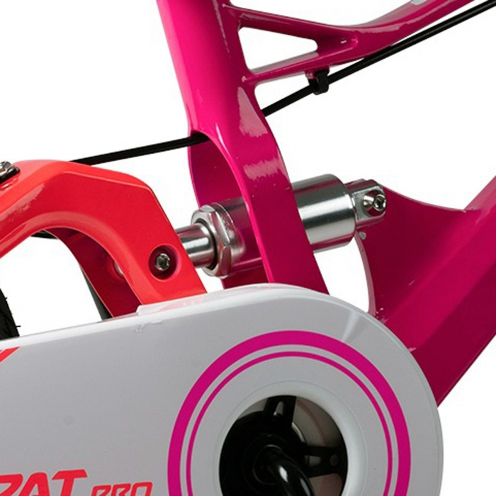 Bicicleta copii 16" CARPAT Pro 16144, cadru aluminiu full-suspension, jante magneziu, varsta 4-6 ani [6]