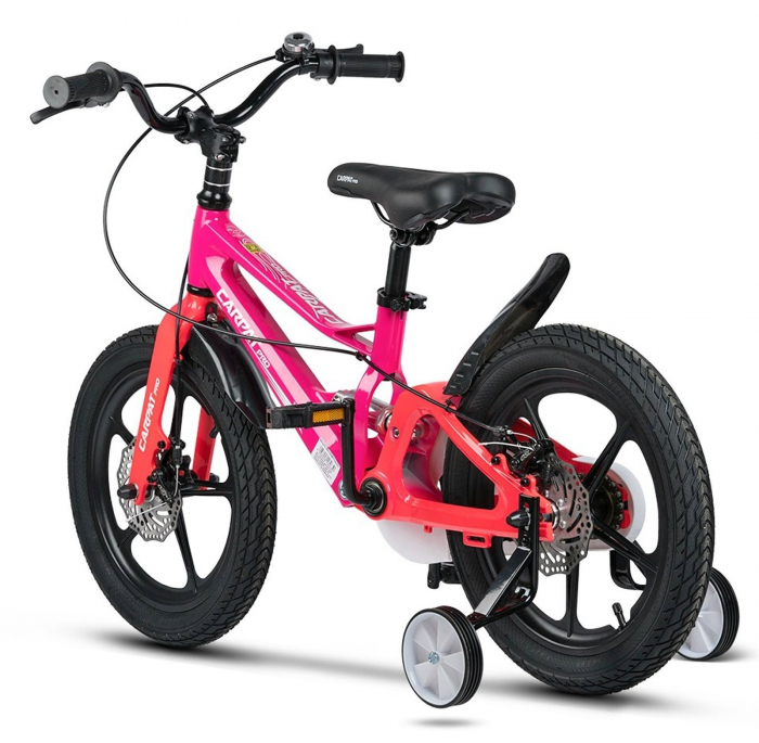 Bicicleta copii 16" CARPAT Pro 16144, cadru aluminiu full-suspension, jante magneziu, varsta 4-6 ani [3]