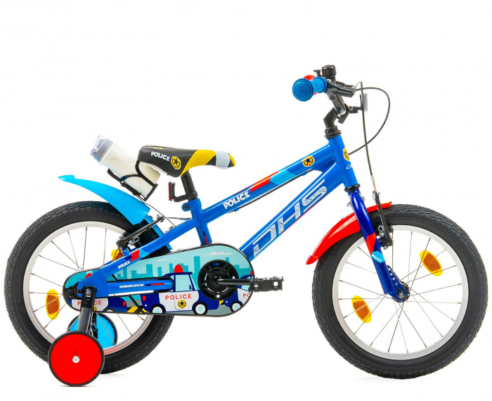 Bicicleta copii 16" DHS, varsta 4-6 ani [2]